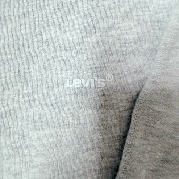 Levi's Gray Women’s Fleece Pullover Sweater Top - Picture 3 of 10